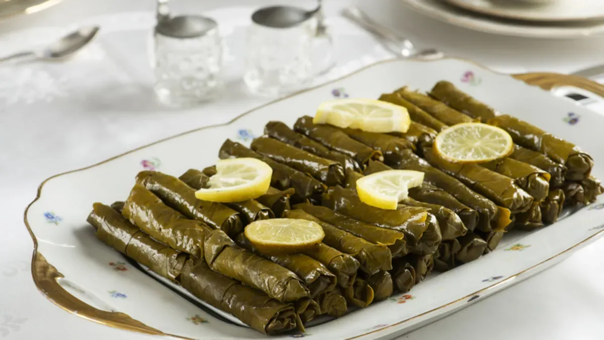 Zeytinyağlı Yaprak Sarma